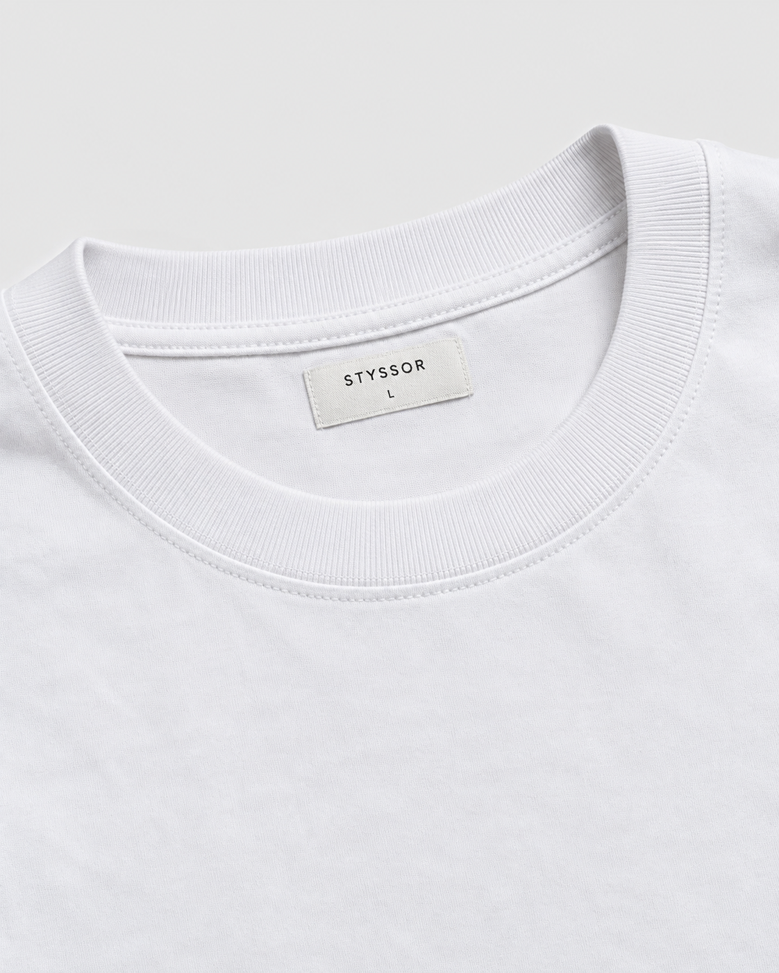 White Cotton Plain T-Shirt
