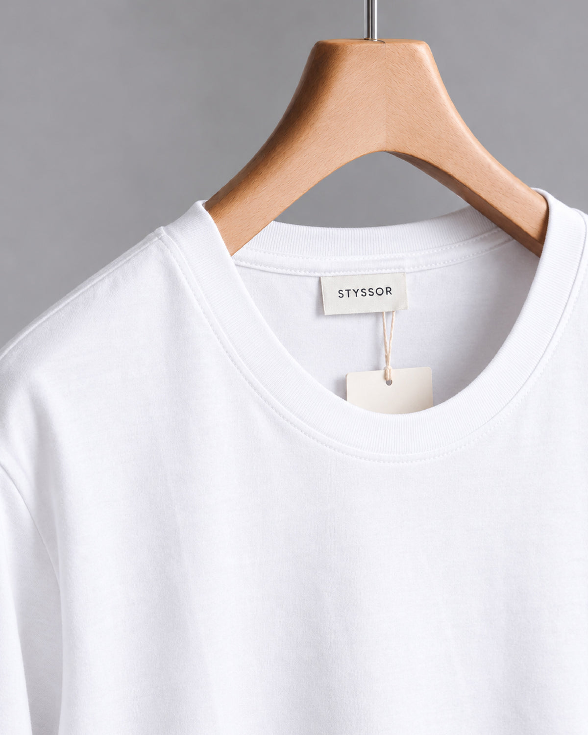 White Cotton Plain T-Shirt