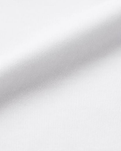 White Oversized Round Neck T-shirt