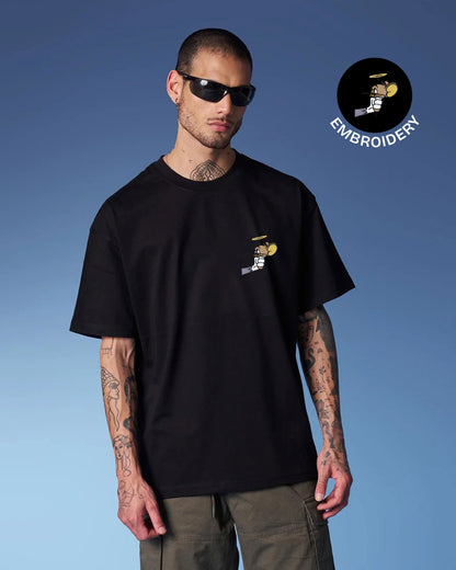 Jerry Embroidery Anime Oversized T-Shirt