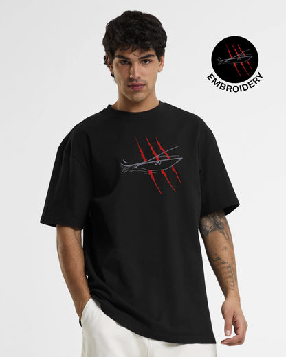 Shanks_Embroidery_Black_Oversized_T-Shirt
