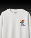 Tom Embroidery Anime Oversized T-Shirt