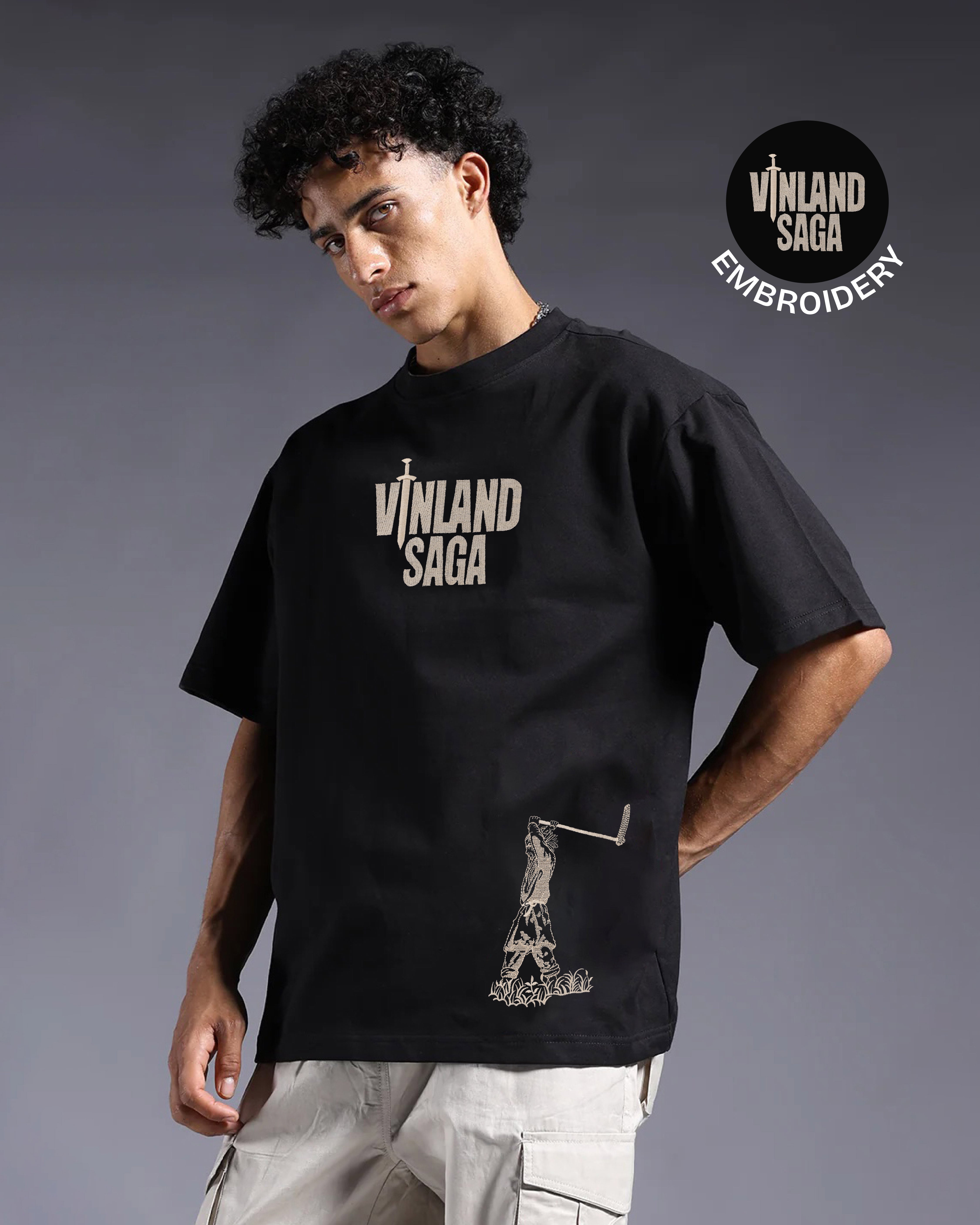 Buy OG Embroidery Black Oversized T-Shirt at Styssor – STYSSOR